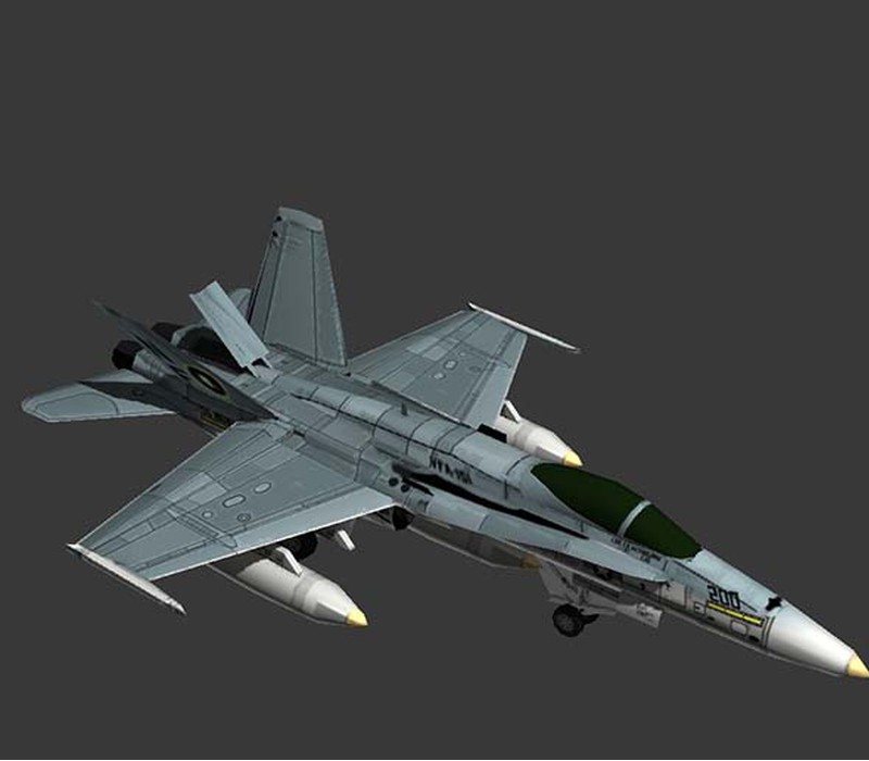 东方3D f18舰载战斗机 (2)